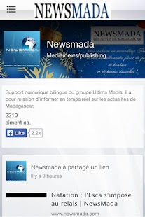 Newsmada - Actus de Madagascar Screenshots 7