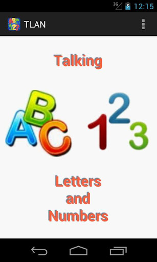 Talking Letters And Numbers