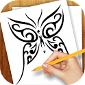 Learn to Draw Tattoo Designs icon