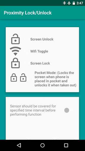Proximity Lock Unlock
