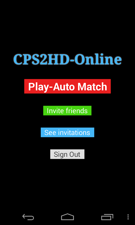 CPS2HD Emulator - screenshot