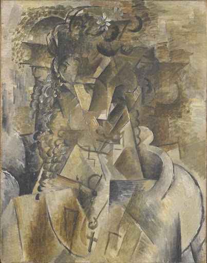 Girl With A Cross Georges Braque, The Round Table Georges Braque