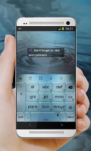 Blue fog TouchPal Theme Screenshots 14