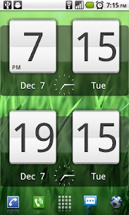 Sense Analog Clock Widget