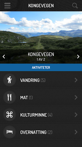 【免費旅遊App】Kongevegen over Filefjell-APP點子