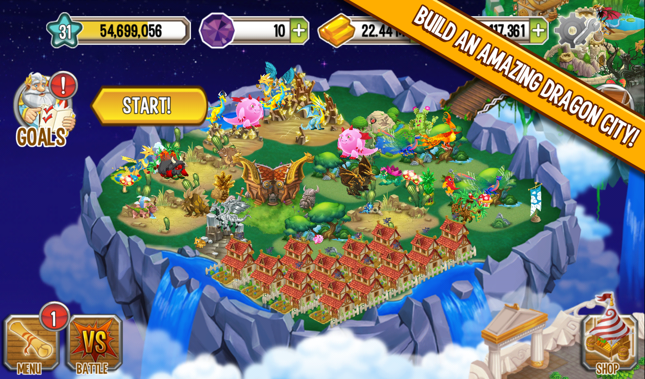  Il magico mondo di Dragon City arriva anche su Android!!!!!
