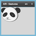 AIR Gestures demo logo
