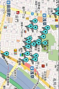 Asakusa Map for TravelCamerAR