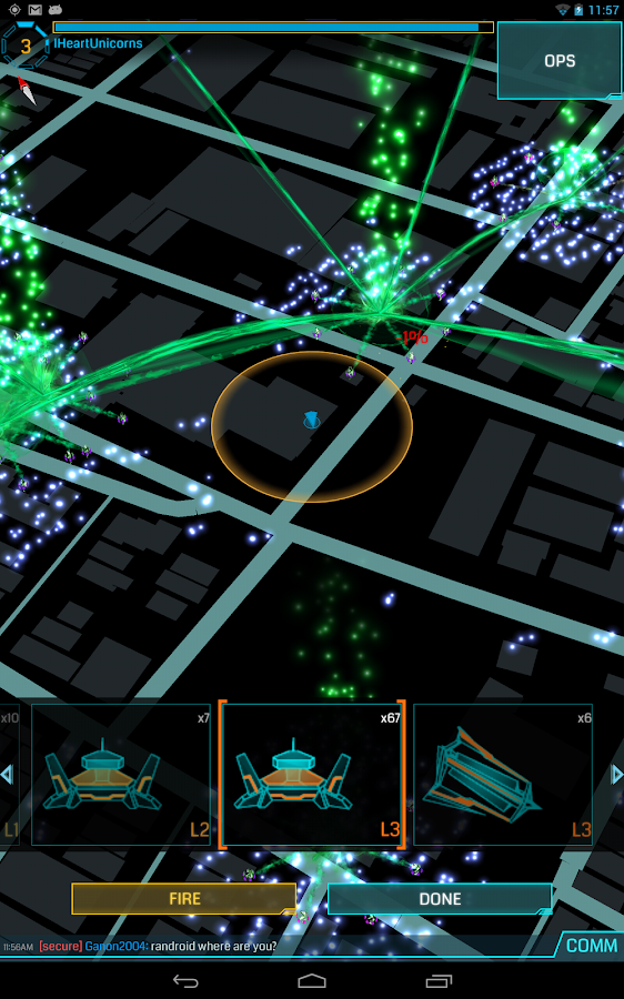 Ingress - screenshot