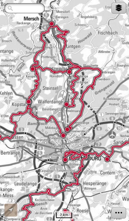   geoportail.lu – Capture d'écran 