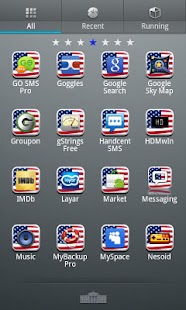 download USA GO Launcher EX Theme free