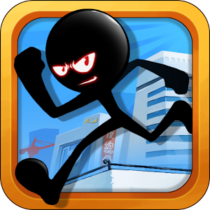 Stickman Roof Running for PC and MAC