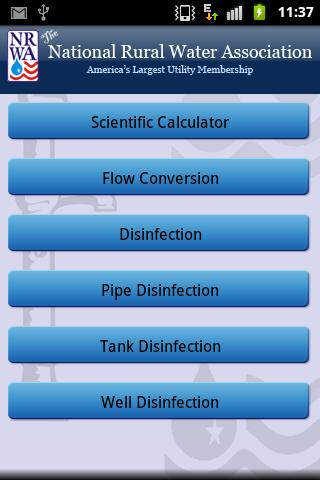 NRWA Water Operations Screen 3