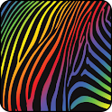 Colorful Zebra Live Wallpaper logo