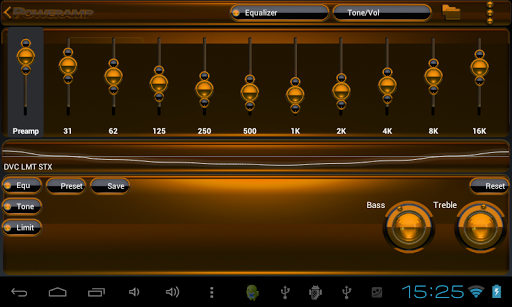 【免費音樂App】Poweramp skin Black Orange-APP點子