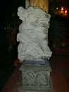 Left Dragon Statue Ritz Tropical Spa
