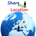 Share My Location-Social logo