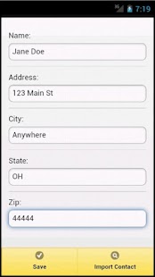 Address Book - Quick Navigate