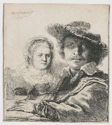 Zelfportret met Saskia