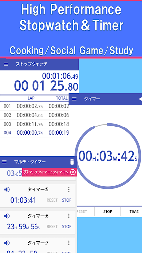 Multi Timer - Stopwatch Timer