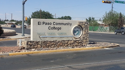 El Paso Community College Sign