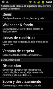 Lightning Launcher - Español Screenshots 1