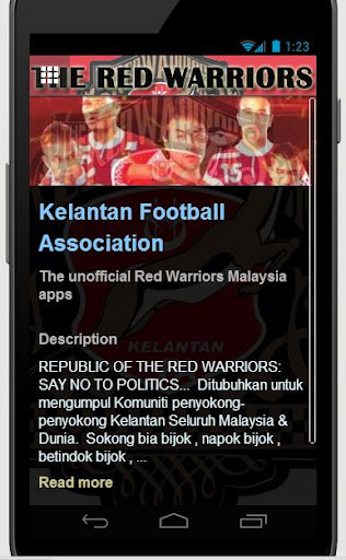 KAFA The Red Warriors Apps