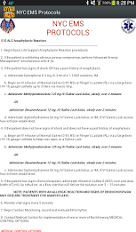 NYC EMS Protocols poster 11