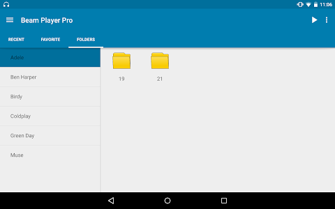Screenshot Beam Player Pro(Folder Player) v3.1