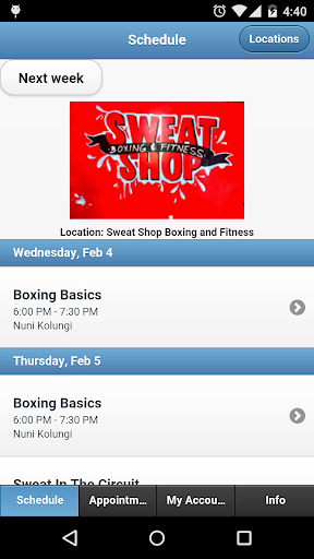 Sweat Shop Boxing Fitness