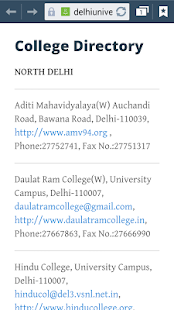 Delhi University UG Admission Screenshots 3