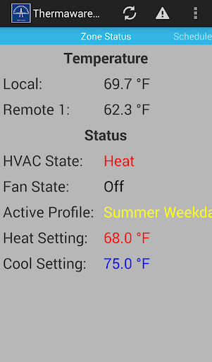 Thermaware Mobile Control