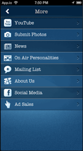 Fly925 Radio Mobile App Screenshots 7