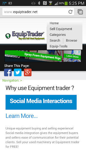 Equipment Trader