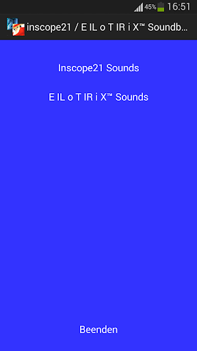 inscope21 Elotrix Soundboard
