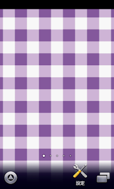 かわいい 紫チェック柄 スマホ待受壁紙 Androidアプリ Applion