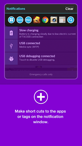 Quickly-Notification shortcuts