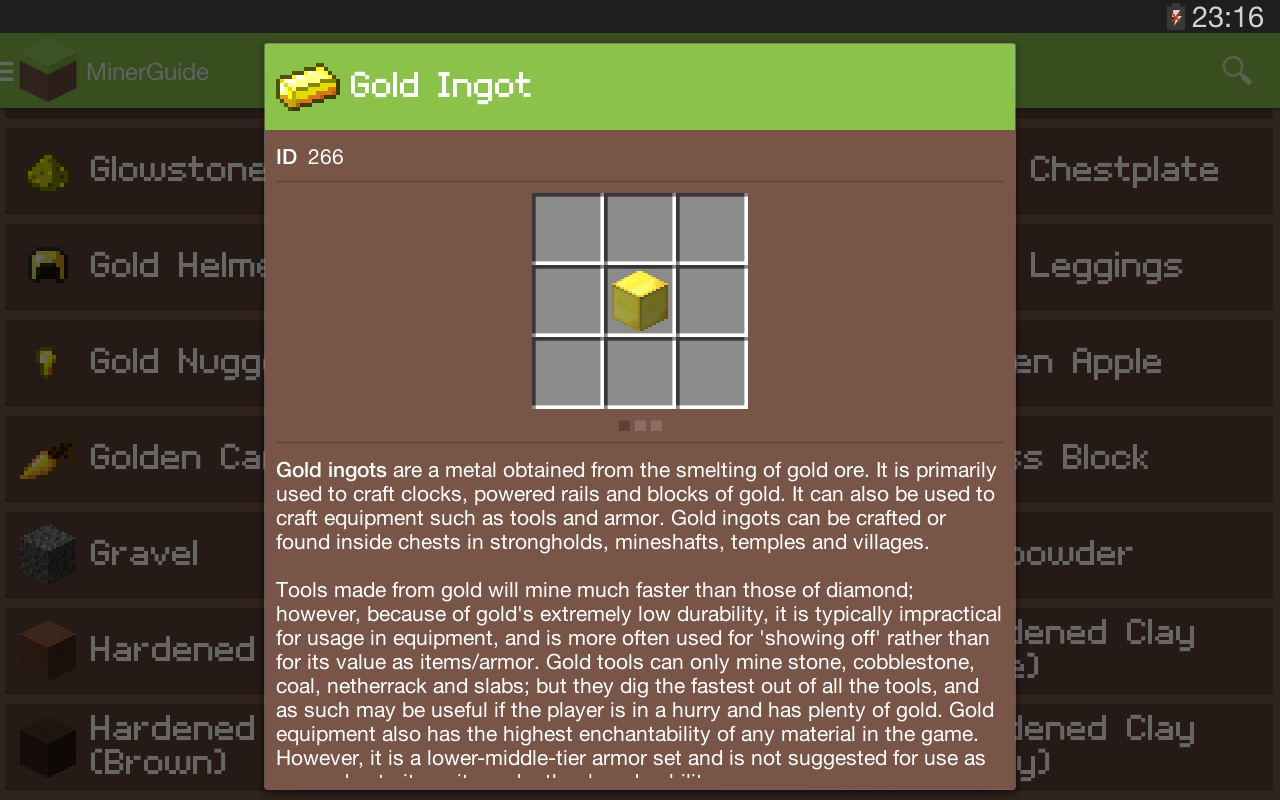 MinerGuide - For Minecraft - Android Apps on Google Play