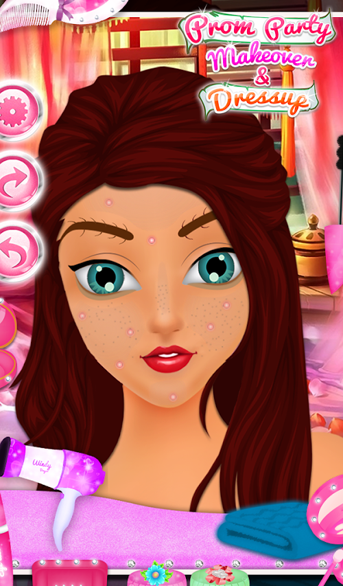 Android application Prom Party Makeover &amp; Dressup screenshort