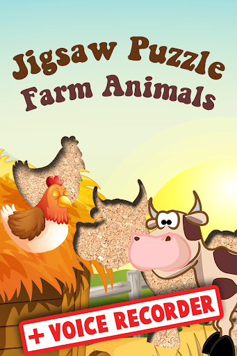 Farm Animals Puzzle Kids Free