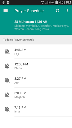 Solat Alert - Prayer Times