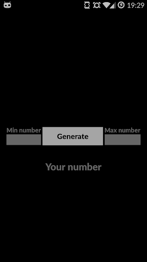 Number Generator