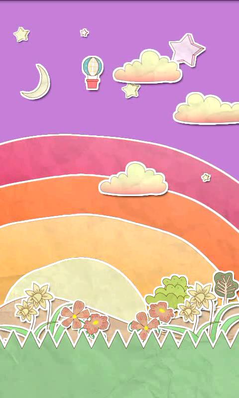 Papercraft Sunset LW Screen 1