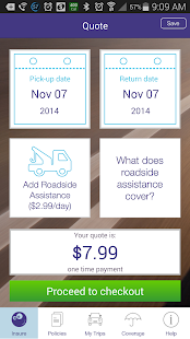 Rental Car Insurance Screenshots 0