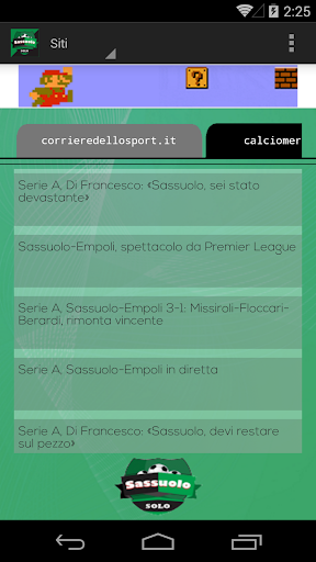 【免費運動App】SoloSassuolo-APP點子