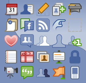 facebook 20套高品质免费网页图标