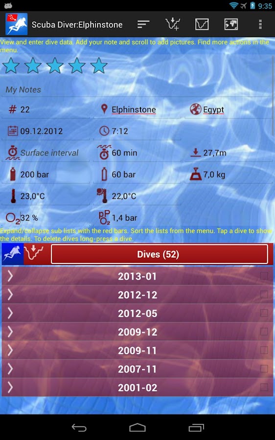 DiveMate (Scuba Dive Log) Android Apps on Google Play