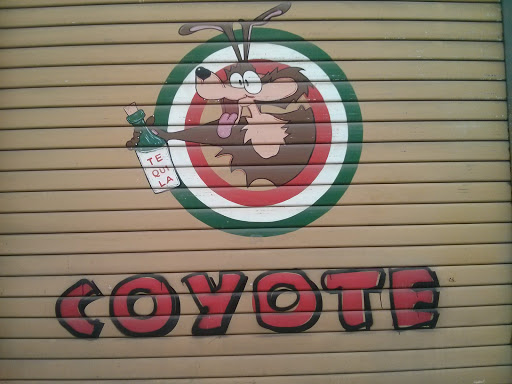 Street Art - Coyote Loves Tequila