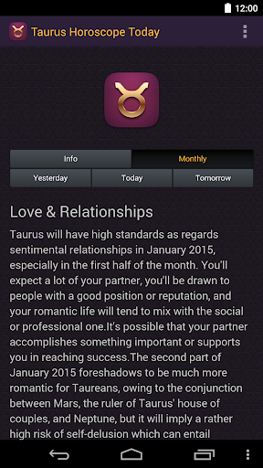 免費下載生活APP|Taurus Horoscope Today 2015 app開箱文|APP開箱王