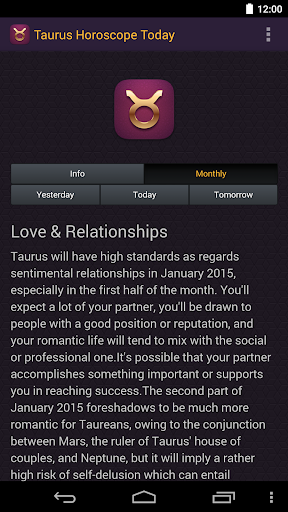 【免費生活App】Taurus Horoscope Today 2015-APP點子